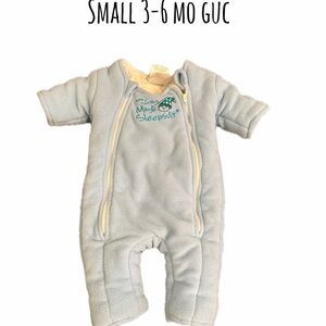 Magic Merlin 3-6 month blue sleep suit